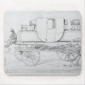 Der Dampf-Wagen der Rollbahre, 1827 Mousepad (Vorne)