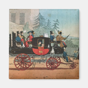 Der Dampf-Zug Magnet