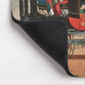 Der Dampf-Zug Mousepad (Ecke)