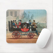 Der Dampf-Zug Mousepad (Mit Mouse)