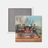 Der Dampftrainer Magnet (Vorderseite/Rückseite)