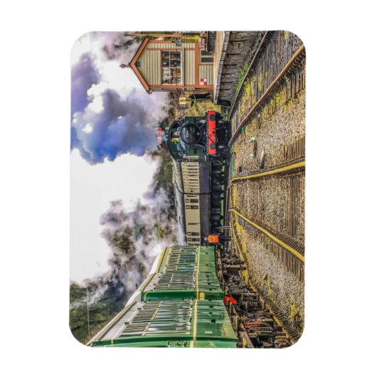 Der Dampfzug '9681' Magnet (Vertikal)