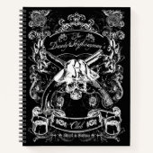 Der Dandy Highwayman's Club Notizblock (Vorderseite)