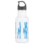 Der Däne Trinkflasche (Rückseite)