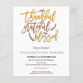 Der dankbare, gesegnete Erntedank