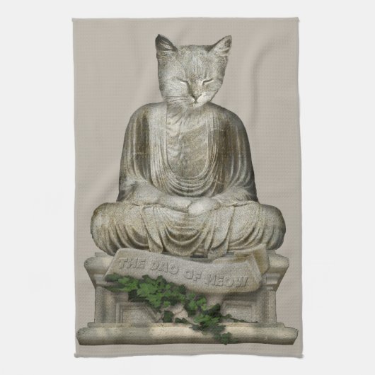 Der Dao von Meow Küchentuch (Vertikal)
