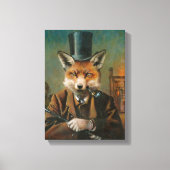 Der Dapper Fox verschachtelte Leinwand (Vorderseite)