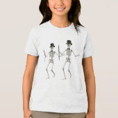 Der Dapper-Tänzer Tri-Blend Shirt (Vorderseite)