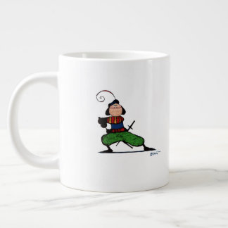 Der D'Artagnan-Cartoon der drei Musketiere Jumbo-Tasse