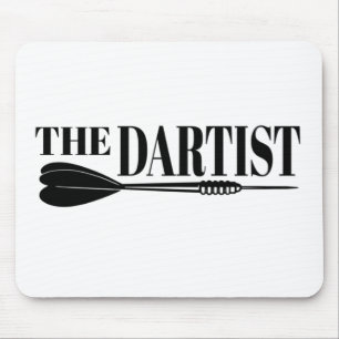 Der Dartboard-Künstler Mousepad