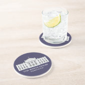 Der Das Haus-GedenkUntersetzer Sandstein Untersetzer (Seite)