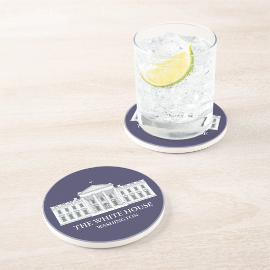 Der Das Haus-GedenkUntersetzer Sandstein Untersetzer (Seite)