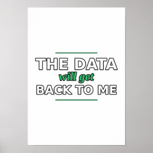 Der Daten Werden Zu Mir Zurückkehren Poster