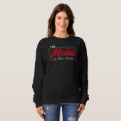 Der Datenträger ist das Virus Sweatshirt (Vorne ganz)