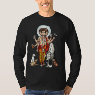 Der Dattatreya/Guru-Beschwörungsformel der Männe T-Shirt