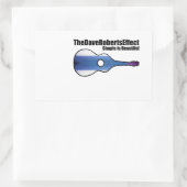 Der Dave Roberts Effect EP-Aufkleber Rechteckiger Aufkleber (Tasche)