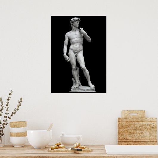 DER DAVID POSTER (Küche)