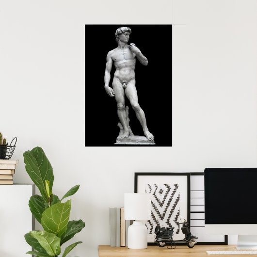 DER DAVID POSTER (Heimbüro)