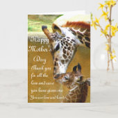 Der Day_ der glücklichen Mutter Karte (Gelbe Blume)