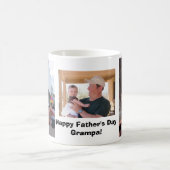 Der DayGrampa des glücklichen Vaters! Kaffeetasse (Mittel)