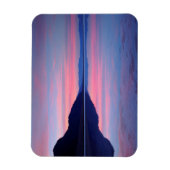 Der Death Valley National Park. Badwater im Morgen Magnet (Vertikal)