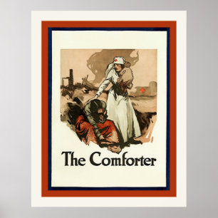 Der Deckbett ~ Vintage Weltkrieg 1 Poster
