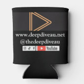 Der Deep Dive Stubby Holder Dosenkühler (Rückseite)