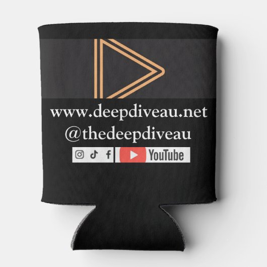 Der Deep Dive Stubby Holder Dosenkühler (Rückseite)