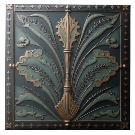 Der Deko-Schreckgespenst Fliese (Vorderseite)