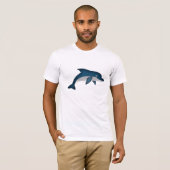 Der Delphin-Shirt der Männer T-Shirt (Vorne ganz)