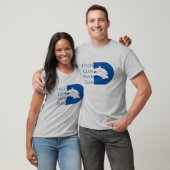Der Delphin-T - Shirt der Männer, grau (Unisex)