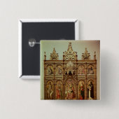 Der Demidoff Altarpiece, 1476 Button (Vorne & Hinten)