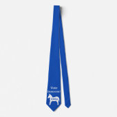 Der Demokrat Donkey Blue Man's Neck Tie Krawatte (Vorderseite)