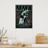 Der denkende MIXED MARTIAL ARTS kämpft mit dem Dk Poster (Küche)