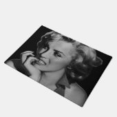 Der Denker 2 Fußmatte (Schrägansicht)