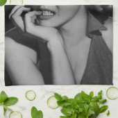 Der Denker 2 Geschirrtuch (Gefaltet)