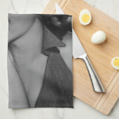 Der Denker 2 Geschirrtuch (Viertel Falte)