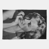 Der Denker 2 Geschirrtuch (Horizontal)