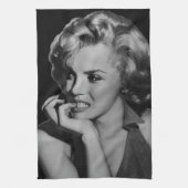 Der Denker 2 Geschirrtuch (Vertikal)