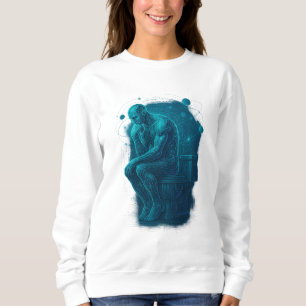 Der Denker auf dem Thron Sweatshirt