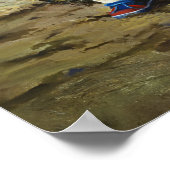 Der Denker (grenzenlos) Poster (Ecke)