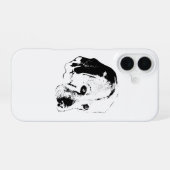Der Denker iPhone 16 Hülle (Rückseite (Horizontal))