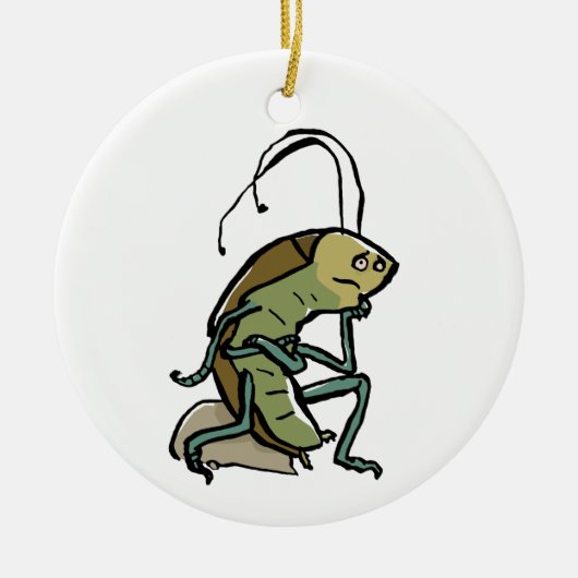 der Denker Keramikornament (Vorne)