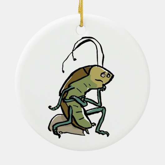 der Denker Keramikornament (Hinten)