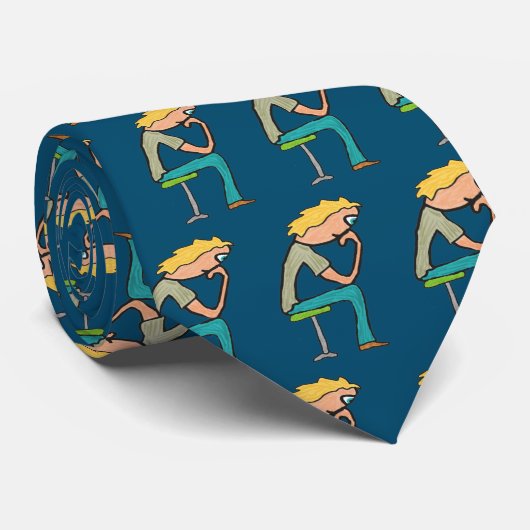 Der Denker Krawatte (Gerollt)