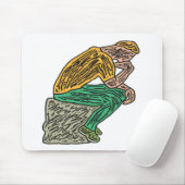 Der Denker Mousepad (Mit Mouse)