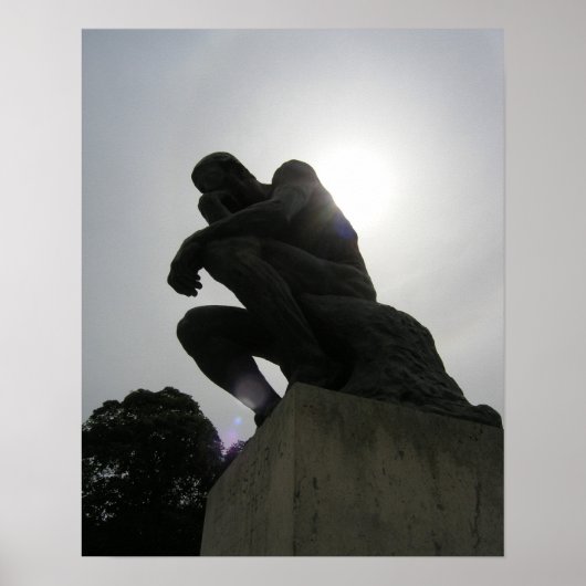 Der Denker Poster (Vorne)