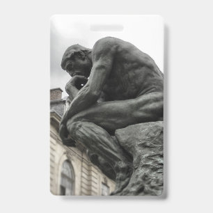 Der Denker Rodin Paris Skulptur Ausweis
