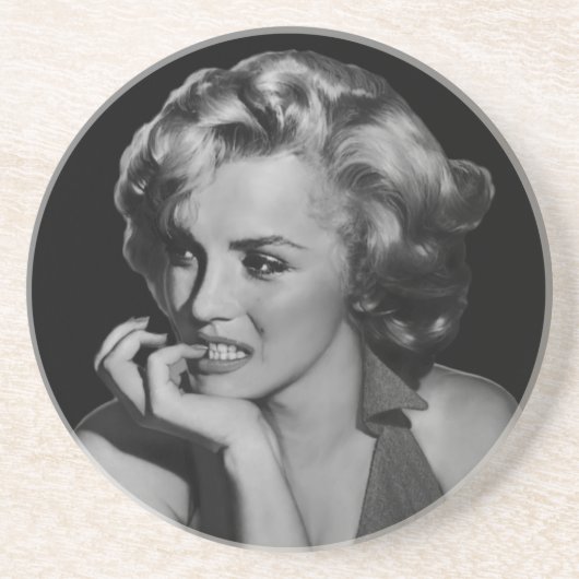 Der Denker Sandstein Untersetzer (Vorne)