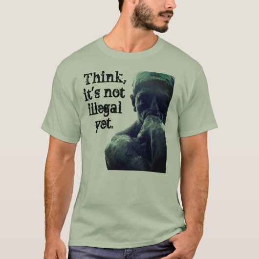 Der Denker T-Shirt (Vorderseite)